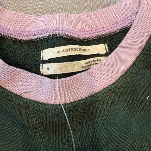 ☘️☘️ St Pats Sale Anthropologie Crop Top and Shorts Set Size Medium NWT - Picture 6 of 8